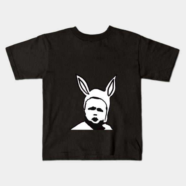 Bunny Boy Kids T-Shirt by Bollocks